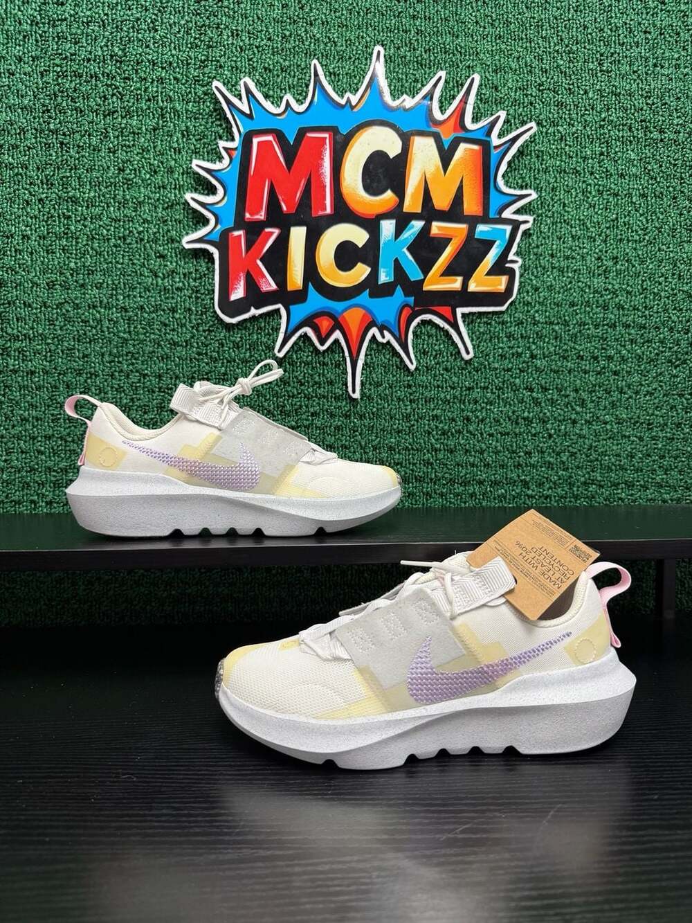 Nike Crater Impact GS White Lilac Youth Size 5.5/7W Brand New